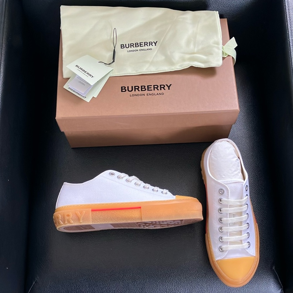 Burberry White Sneakers